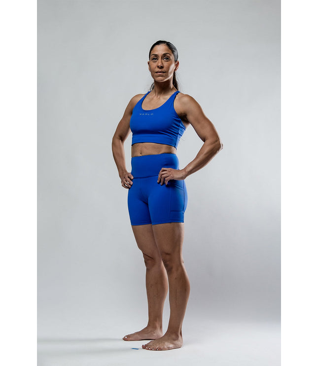 Women's SOHO Fitness Shorts 5" (Neo Blue)