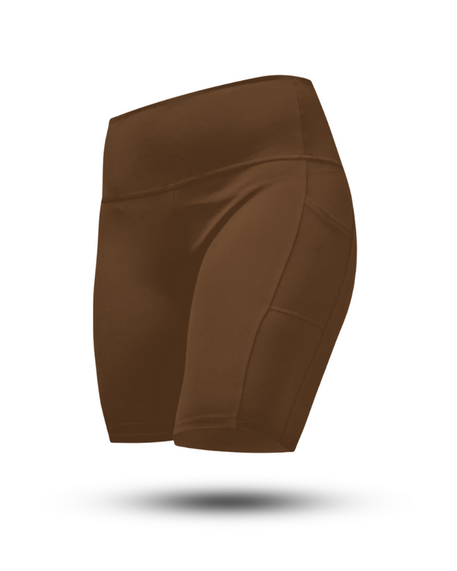 Women's SOHO Fitness Shorts 8" (City Mocha)
