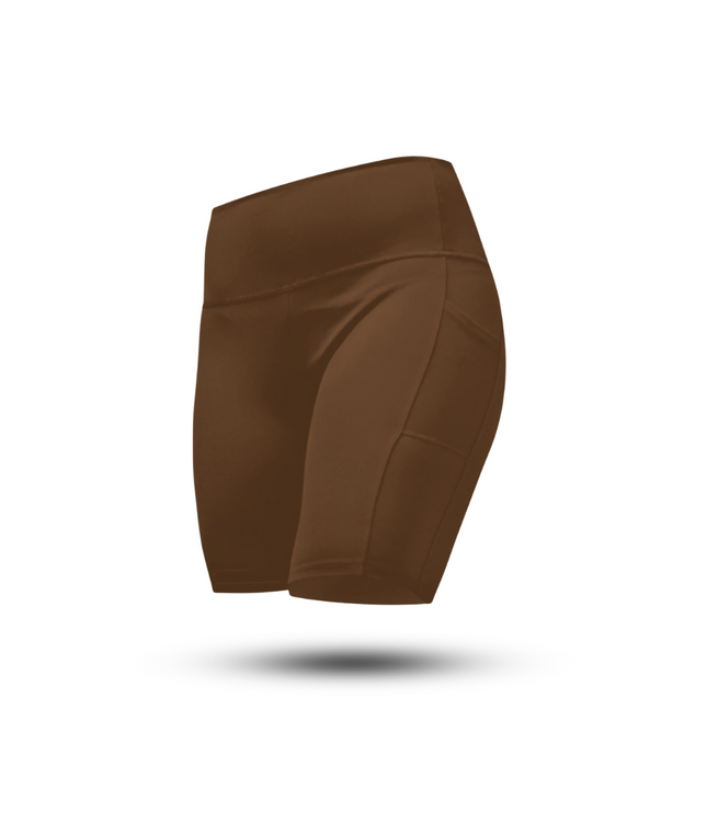 Women's SOHO Fitness Shorts 8" (City Mocha)