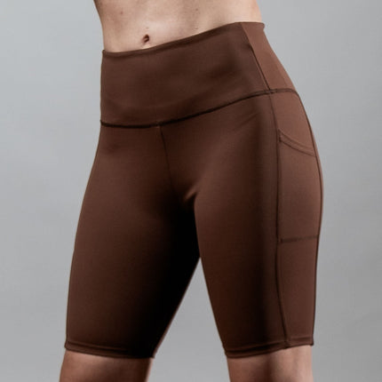 Women's SOHO Fitness Shorts 8" (City Mocha)