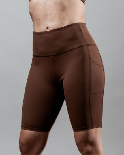 Women's SOHO Fitness Shorts 8" (City Mocha)