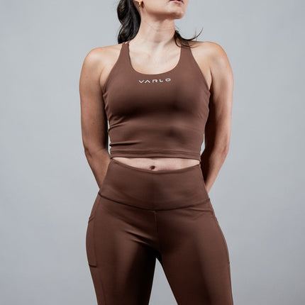 Women's SOHO Fitness Shorts 8" (City Mocha)