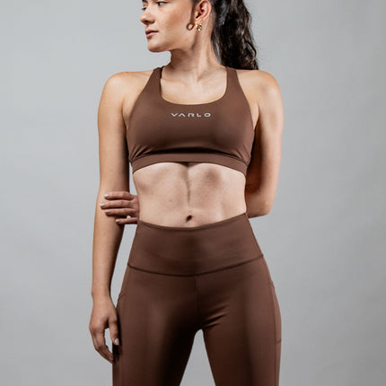 Women's SOHO Fitness Shorts 8" (City Mocha)