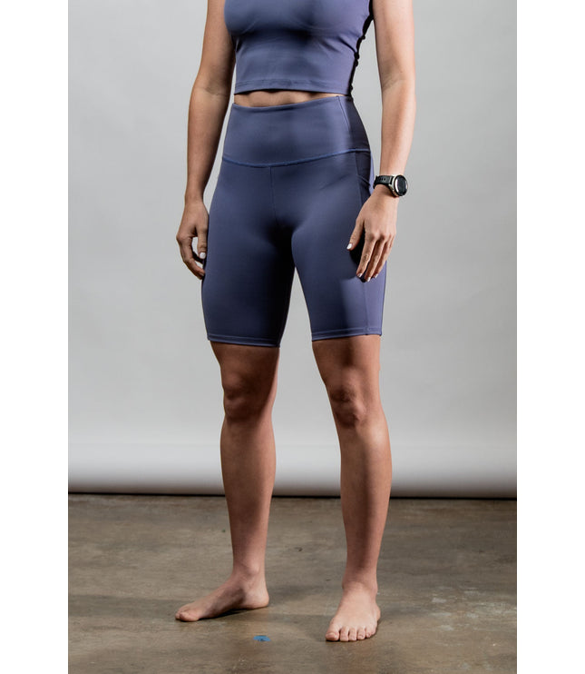 Women's SOHO Fitness Shorts 8" (Lilac Mist)