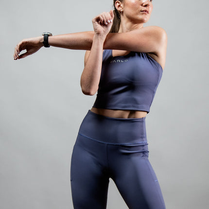 Women's SOHO Fitness Shorts 8" (Lilac Mist)