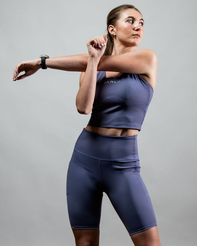 Women's SOHO Fitness Shorts 8" (Lilac Mist)