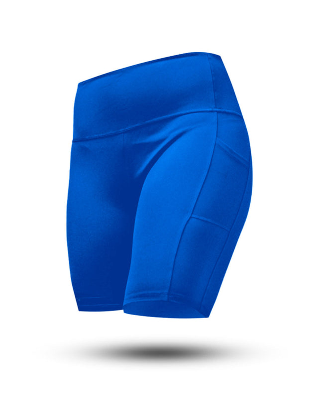 Women's SOHO Fitness Shorts 8" (Neo Blue)