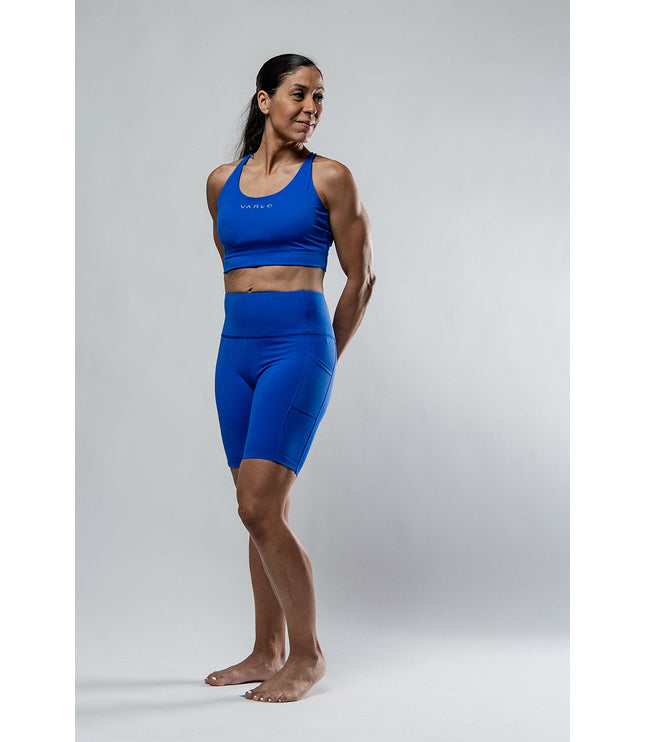 Women's SOHO Fitness Shorts 8" (Neo Blue)