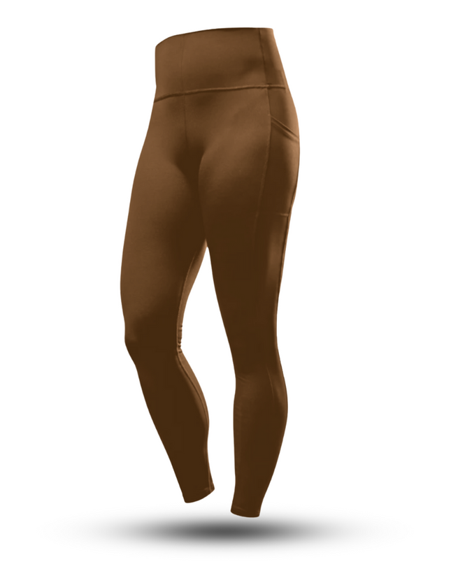 Women's SOHO Full Length High Waist Leggings (City Mocha)