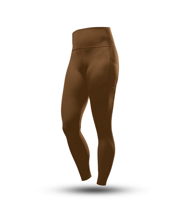 Women's SOHO Full Length High Waist Leggings (City Mocha)
