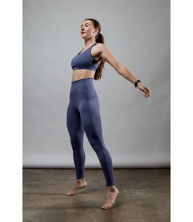 Women's SOHO Full Length High Waist Leggings (Lilac Mist)