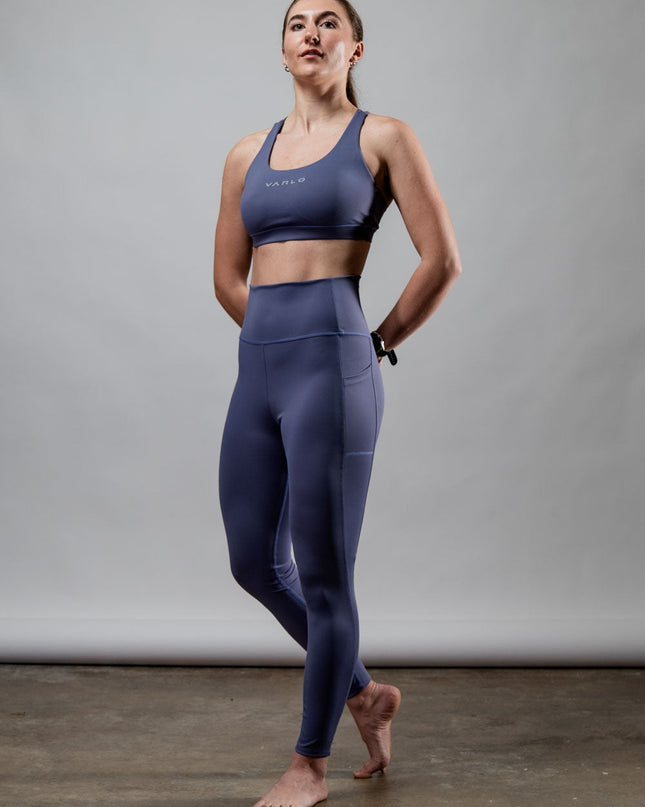 Women's SOHO Full Length High Waist Leggings (Lilac Mist)