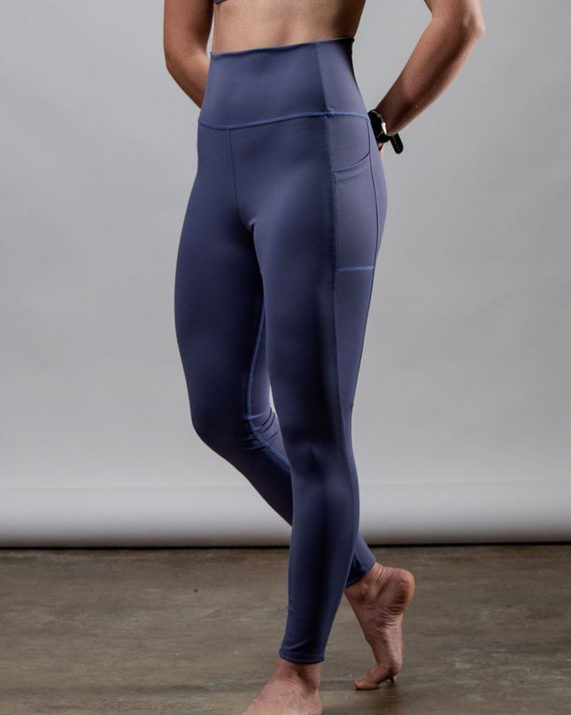 Women's SOHO Full Length High Waist Leggings (Lilac Mist)