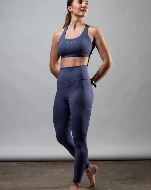 Women's SOHO Full Length High Waist Leggings (Lilac Mist)
