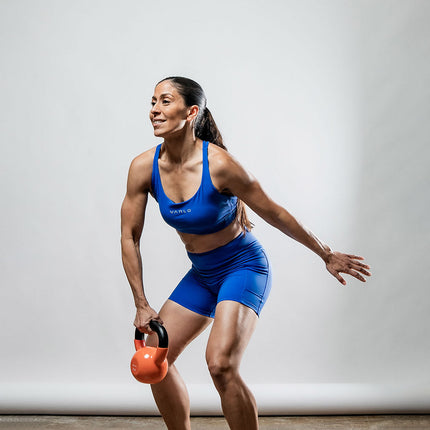 Women's SOHO Cross Back Sports Bra (Neo Blue)