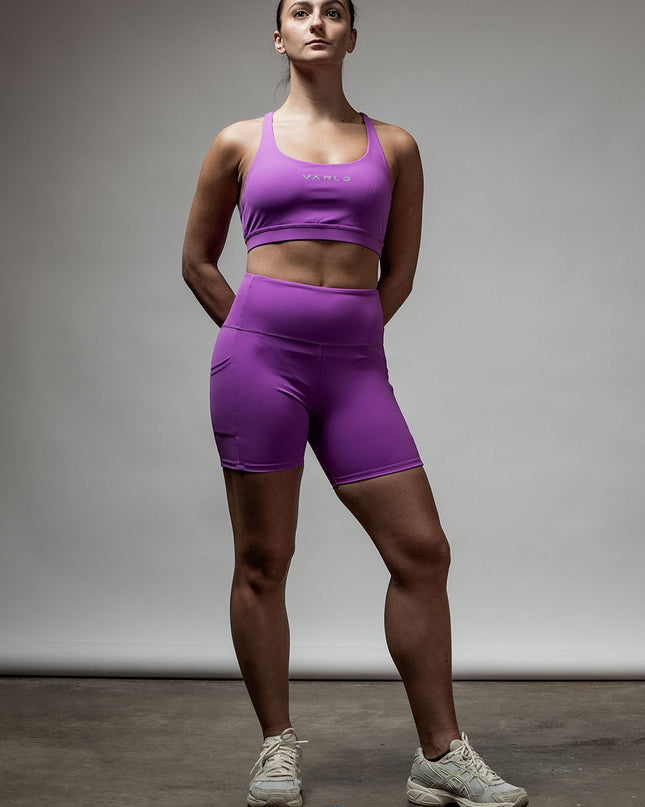 Women's SOHO Fitness Shorts 5" (Purple Muse)