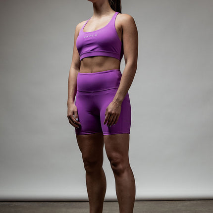 Women's SOHO Fitness Shorts 5" (Purple Muse)