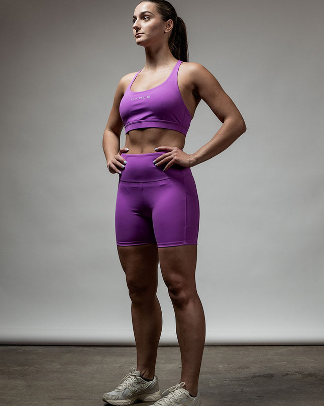 Women's SOHO Fitness Shorts 5" (Purple Muse)