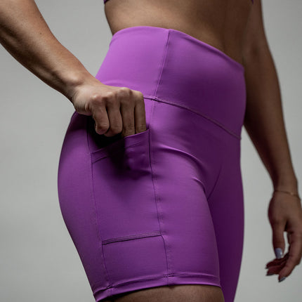 Women's SOHO Fitness Shorts 5" (Purple Muse)
