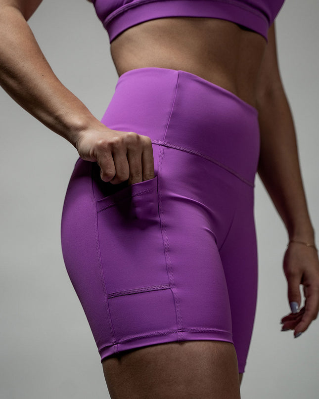 Women's SOHO Fitness Shorts 5" (Purple Muse)