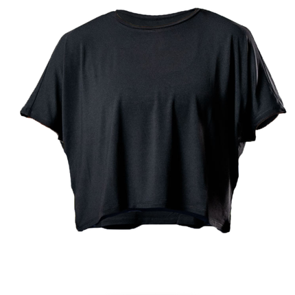 Women's Terra Recovery Drift Crop (Black)