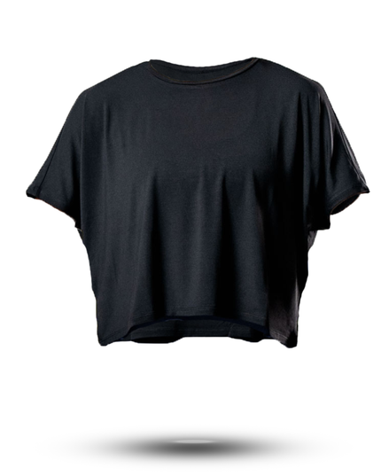 Women's Terra Recovery Drift Crop (Black)