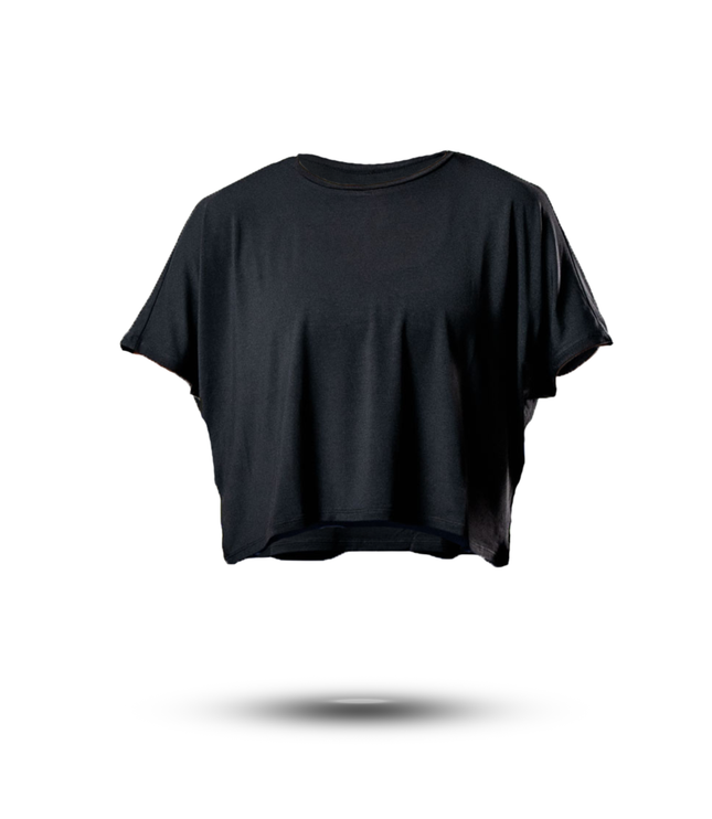 Women's Terra Recovery Drift Crop (Black)