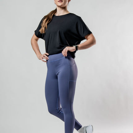 Women's Terra Recovery Drift Crop (Black)