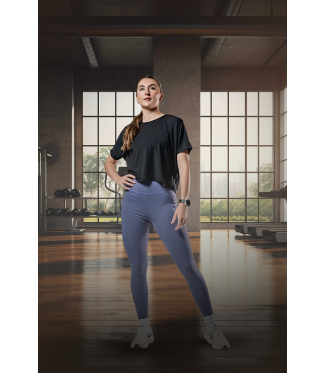 Women's Terra Recovery Drift Crop (Black)