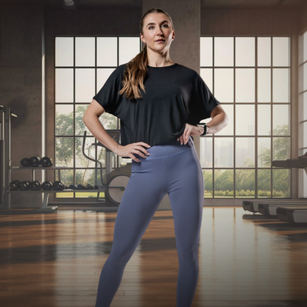 Women's Terra Recovery Drift Crop (Black)
