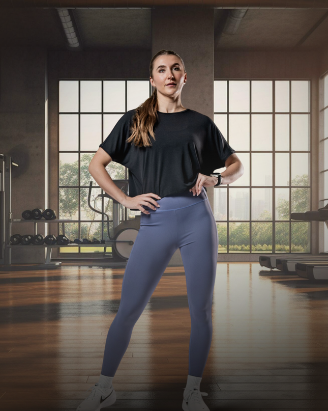 Women's Terra Recovery Drift Crop (Black)