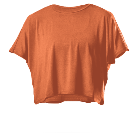 Women's Terra Recovery Drift Crop (Sunfire Clay)