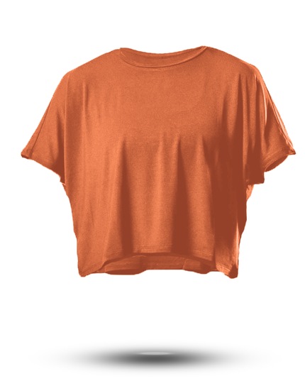 Women's Terra Recovery Drift Crop (Sunfire Clay)