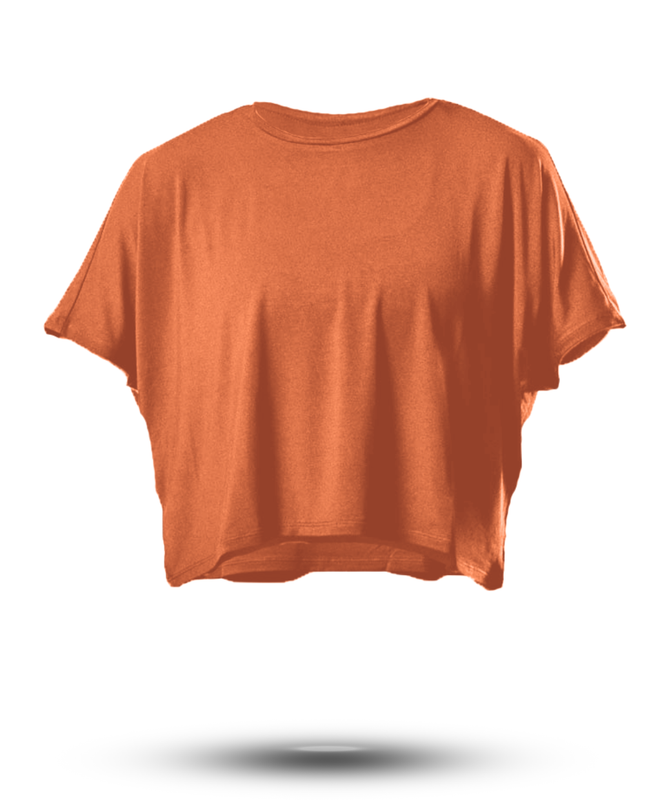 Women's Terra Recovery Drift Crop (Sunfire Clay)