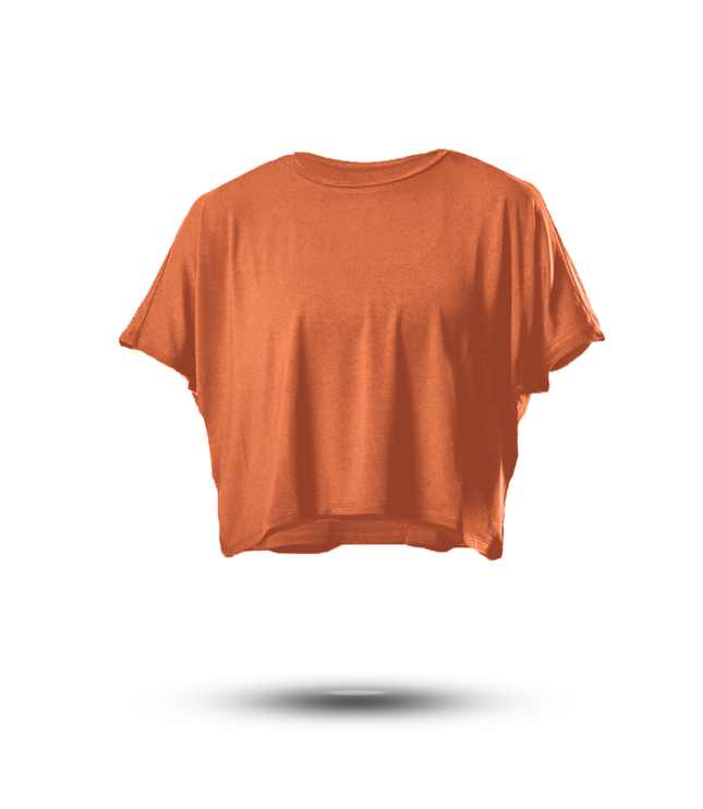 Women's Terra Recovery Drift Crop (Sunfire Clay)