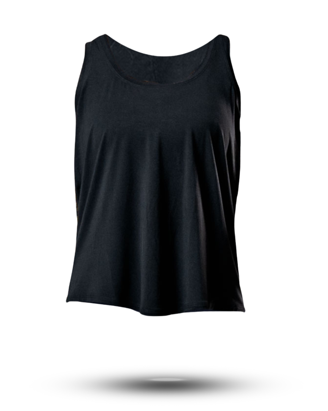 Women's Terra Recovery Halo Tank (Black)