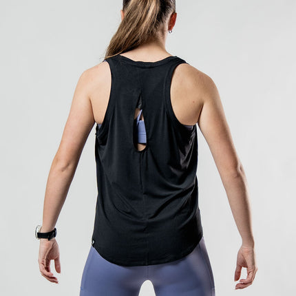 Women's Terra Recovery Halo Tank (Black)