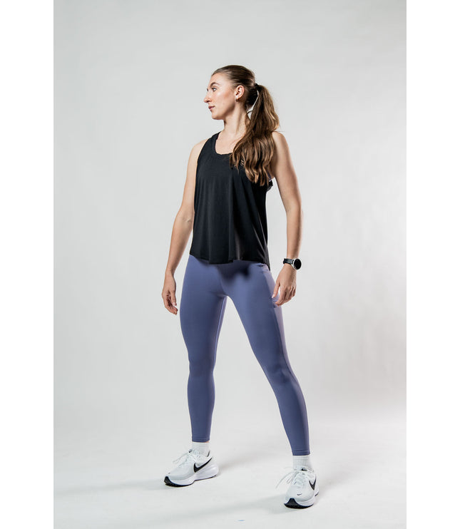 Women's Terra Recovery Halo Tank (Black)