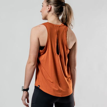 Women's Terra Recovery Halo Tank (Sunfire Clay)