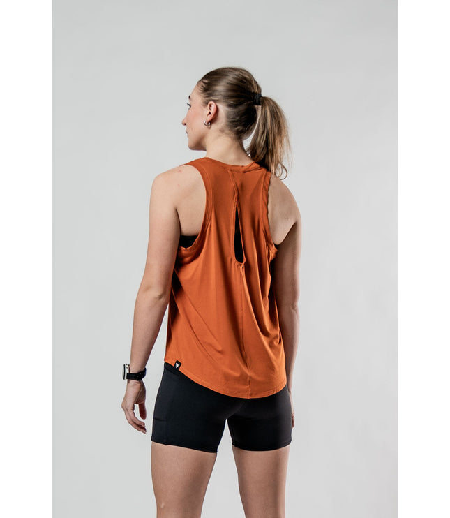 Women's Terra Recovery Halo Tank (Sunfire Clay)