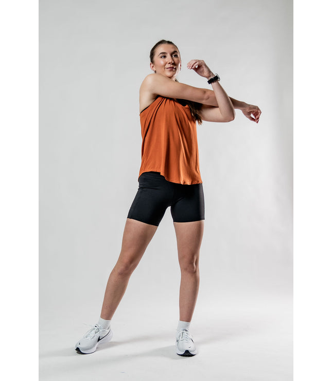 Women's Terra Recovery Halo Tank (Sunfire Clay)
