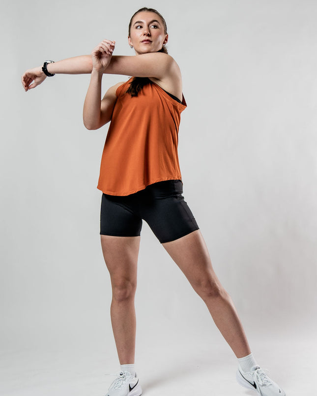 Women's Terra Recovery Halo Tank (Sunfire Clay)