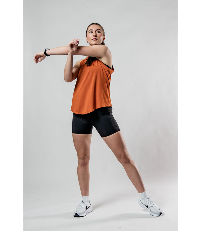 Women's Terra Recovery Halo Tank (Sunfire Clay)