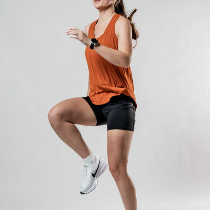 Women's Terra Recovery Halo Tank (Sunfire Clay)