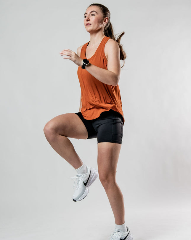 Women's Terra Recovery Halo Tank (Sunfire Clay)