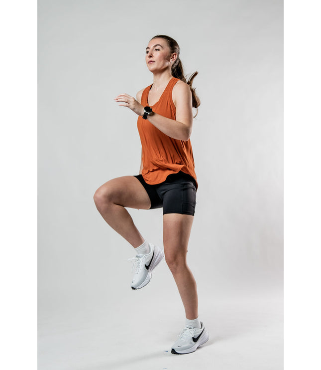 Women's Terra Recovery Halo Tank (Sunfire Clay)