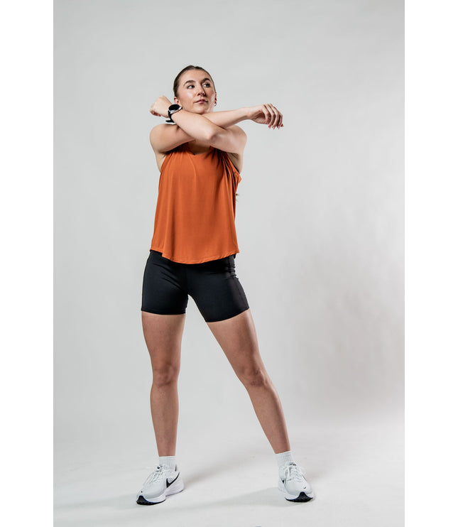 Women's Terra Recovery Halo Tank (Sunfire Clay)
