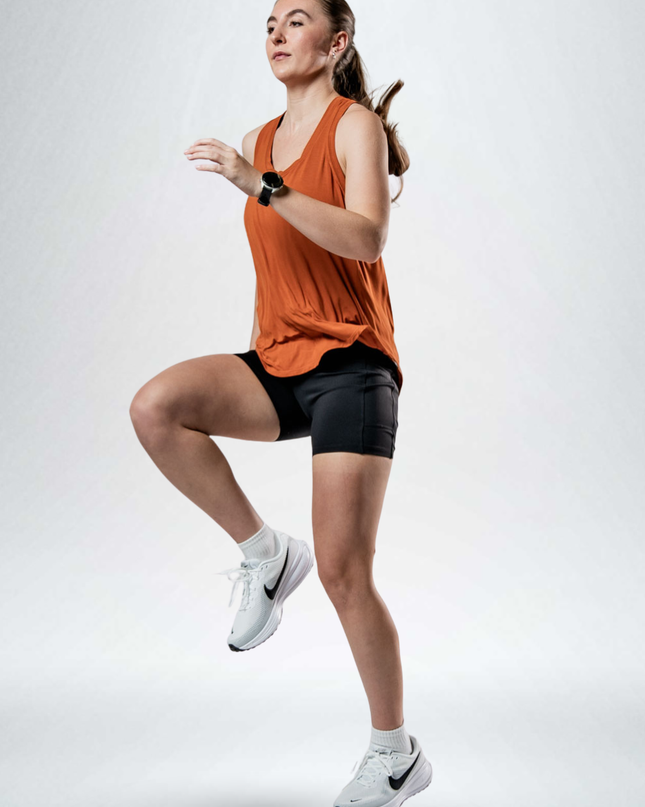 Women's Terra Recovery Halo Tank (Sunfire Clay)