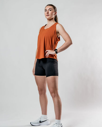 Women's Terra Recovery Halo Tank (Sunfire Clay)