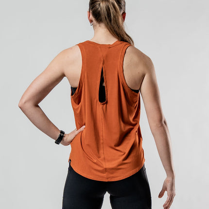Women's Terra Recovery Halo Tank (Sunfire Clay)